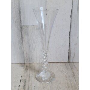 D'arques millennium 2000 glass champagne flute cup vintage